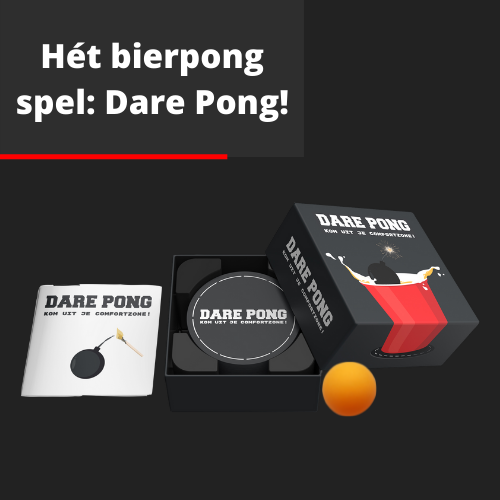 Dare Pong - Bierpong - Beer pong - Drankspel - Bierpong spel