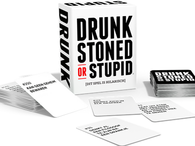 Drunk Stoned or Stupid - Partyspel - Kaartspel - Daily Playground